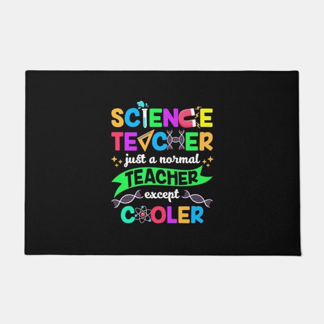 Wissenschaftslehrer Cool Fußmatte (Vorderseite)