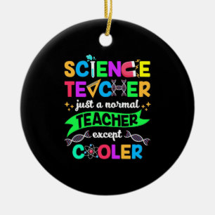 Wissenschaftslehrer Cool Keramik Ornament