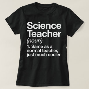 Wissenschaftslehrer definiert den ersten Schultag T-Shirt