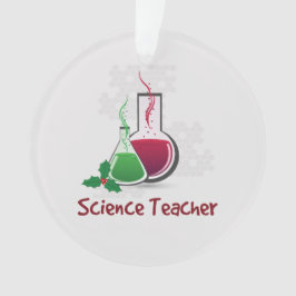 Wissenschaftslehrer, Experimente frohe Weihnachten Ornament