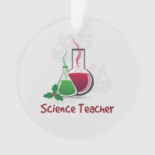 Wissenschaftslehrer, Experimente frohe Weihnachten Ornament