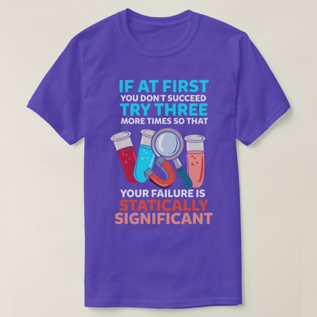 Wissenschaftslehrer Funny Science 1 T-Shirt (Design vorne)