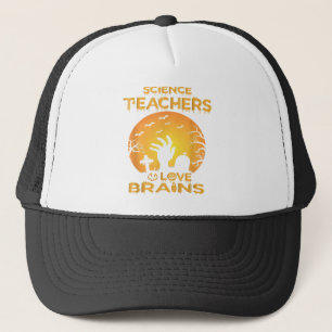 Wissenschaftslehrer Liebe Brains Funny Science Tea Truckerkappe