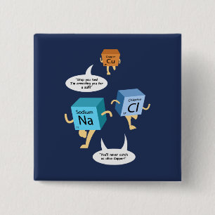 Wissenschaftslehrer Lustiger Geek-Gag Button