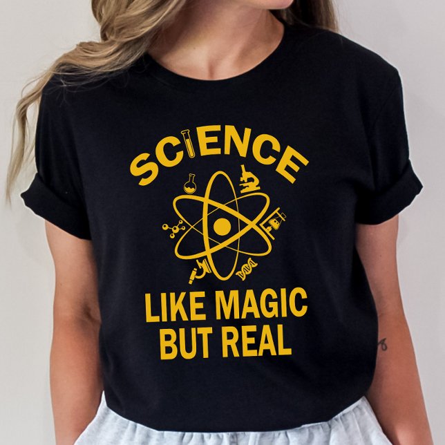 Wissenschaftslehrer-Shirt, Wissenschaft wie Magie, T-Shirt (Von Creator hochgeladen)