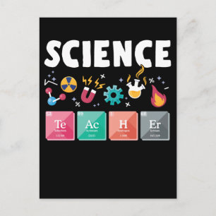 Wissenschaftslehrerlabor Chemie Postkarte