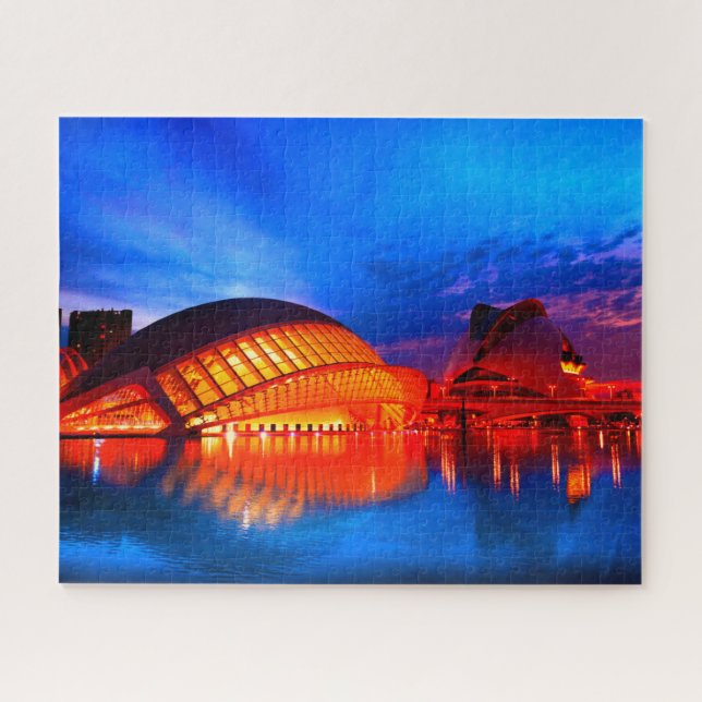 Wissenschaftsmuseum Valencia Jigsaw Puzzle (Horizontal)