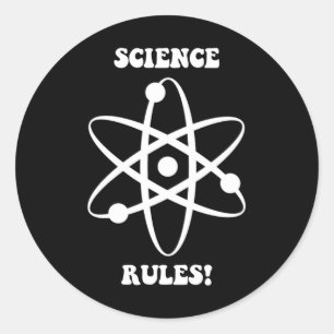 Wissenschaftsordnung Runder Aufkleber