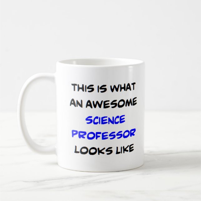 Wissenschaftsprofessor, phantastisch kaffeetasse (Links)