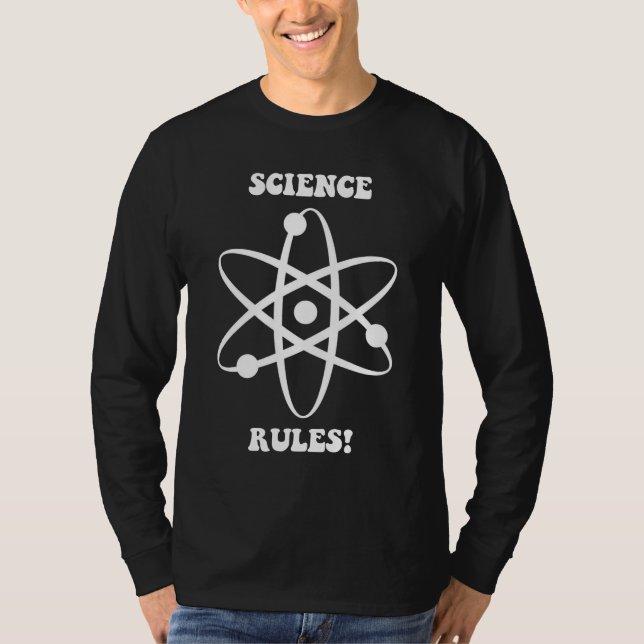 Wissenschaftsregeln T-Shirt (Vorderseite)
