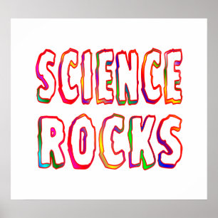 Wissenschaftsrocks Poster