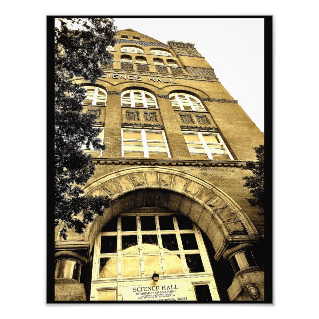 Wissenschaftssaal der Universität Wisconsin-Madiso Fotodruck (Vorne)