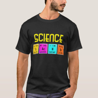 Wissenschaftstag Biologie Lehrer Mikroskop Beaker T-Shirt