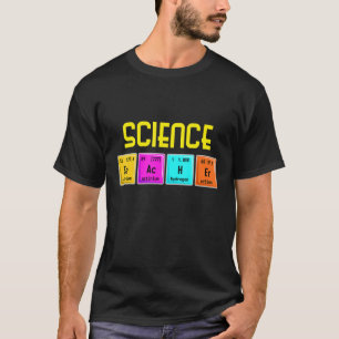 Wissenschaftstag Biologie Lehrer Mikroskop Beaker T-Shirt