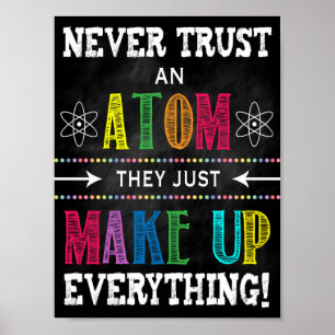 Wissenschaftsunterricht druckbar poster