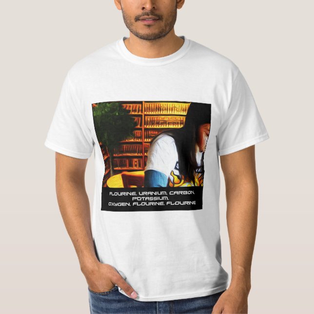 Wissenschaftswortwitz T-Shirt (Vorderseite)