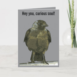 Wissensdurstiger Barsch Aaskrähe Karte