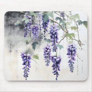 Wisteria Blume Natur Mousepad
