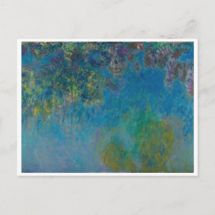 Wisteria by Monet Postkarte