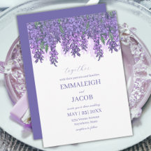 Wisteria Garden Romantische Lila Hochzeit