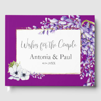 Wisteria Guest Book Gästebuch