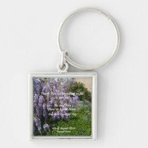 Wisteria-Hochzeitsdankeschön-Geschenk-Anhänger Sch Schlüsselanhänger