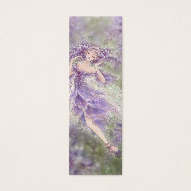 Wisteria Lesezeichen (Vorderseite)