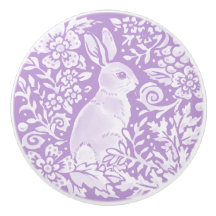 Wisteria Lila Bunny Rabbit Woodland Flora