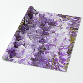 Wisteria Lila Floral Blossom Tree Violet Geschenkpapier