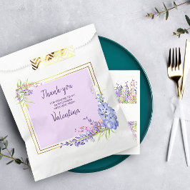 Wisteria Lila Lavendel Geschenktütchen