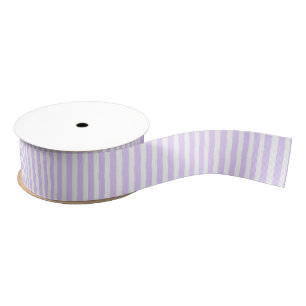 Wisteria Lilac Lavendel Orchid & White Strip Ripsband