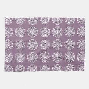 Wisteria Mandala Geschirrtuch