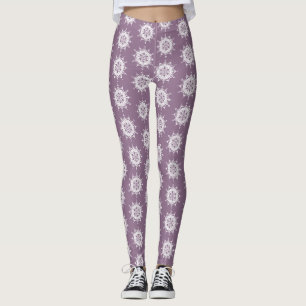 Wisteria Mandala Leggings