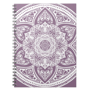 Wisteria Mandala Notizblock
