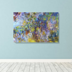Wisteria (rechte Hälfte) von Claude Monet Leinwanddruck
