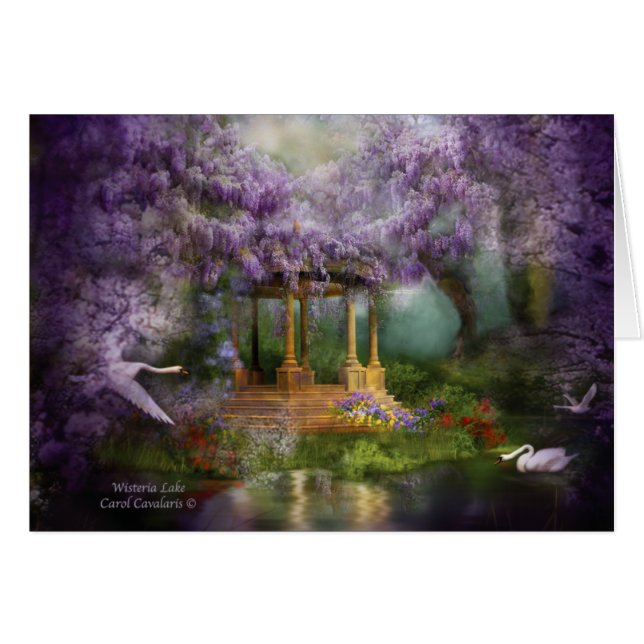 Wisteria See ArtCard (Vorderseite (Horizontal))
