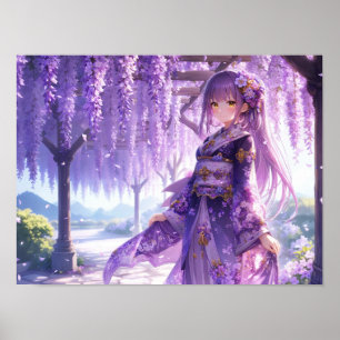 Wisteria Serenity Ristorante da Valentino Poster