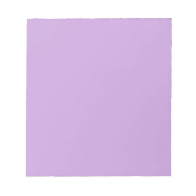 Wisteria Solid Color Notizblock (Vorderseite)