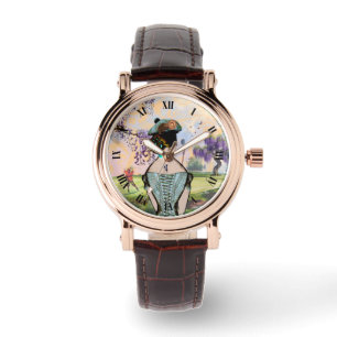 Wisteria Tee Time Rose Gold Armbanduhr