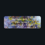 Wisteria (verlassen Hälfte) von Claude Monet<br><div class="desc">Wisteria (1917-1920) von Claude Monet ist ein Vintager Impressionist, der noch ein Leben mit Blumen lebt und in dem die links Hälfte eines größeren Gemäldes zu sehen ist. Teil einer Reihe von Gemälden der Wisteria-Blume, die Monet in seinen Gärten in Giverny, Frankreich, gemalt hat. Über den Künstler: Claude Monet (1840-1926)...</div>
