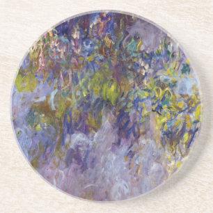 Wisteria (verlassen Hälfte) von Claude Monet Getränkeuntersetzer