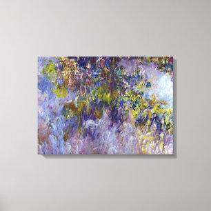 Wisteria (verlassen Hälfte) von Claude Monet Leinwanddruck