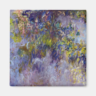 Wisteria (verlassen Hälfte) von Claude Monet Magnet