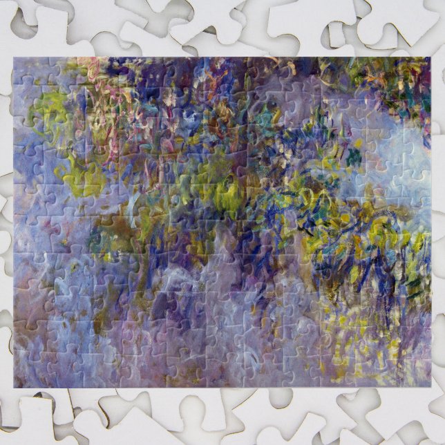 Wisteria (verlassen Hälfte) von Claude Monet Puzzle (Von Creator hochgeladen)