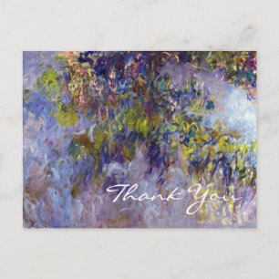 Wisteria (verlassen) von Claudet Monet, vielen Dan Postkarte