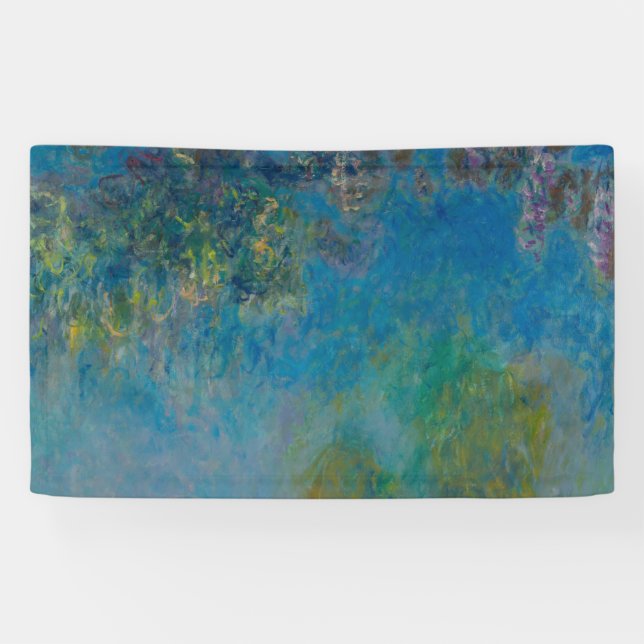 Wisteria von Claude Monet Banner (Horizontal)