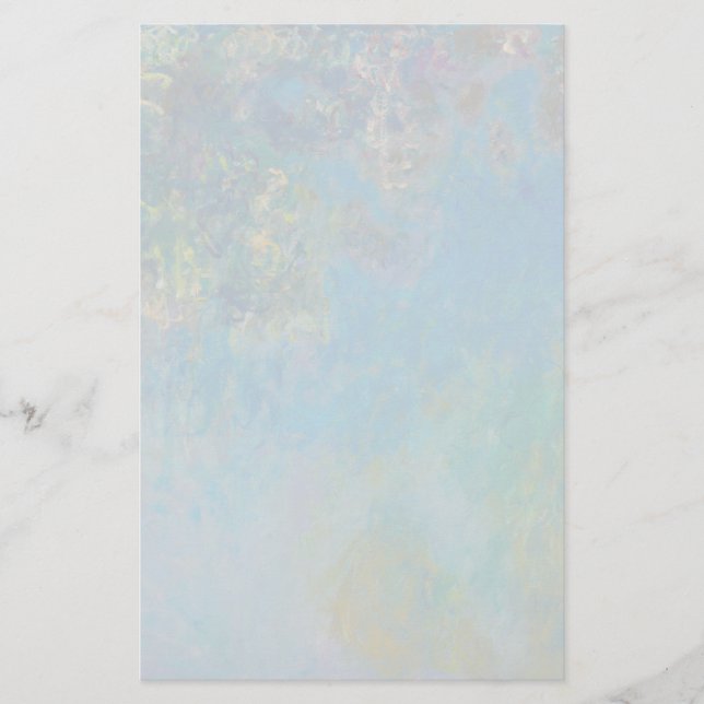 Wisteria von Claude Monet Briefpapier (Vorderseite)