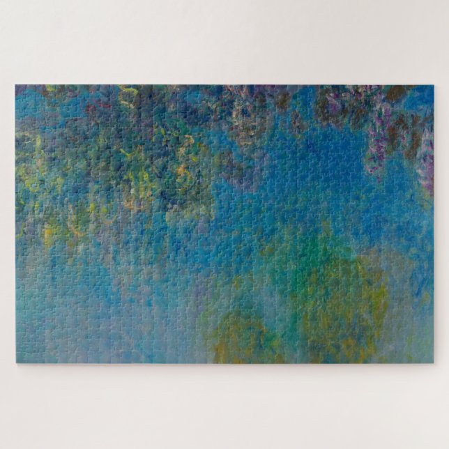 Wisteria von Claude Monet Puzzle (Horizontal)