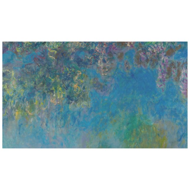 Wisteria von Claude Monet Tischdecke (Vorderseite (Horizontal))