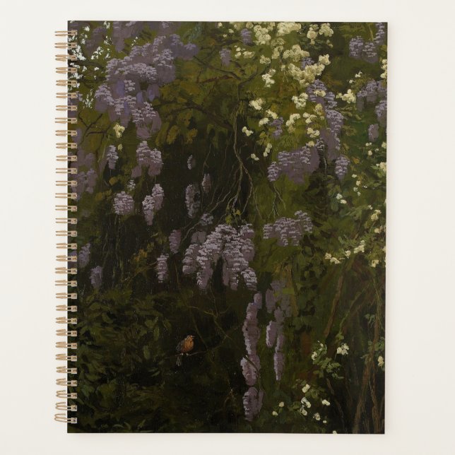 Wisterien in Bloom - Blumenkomposition Planer (Vorderseite)